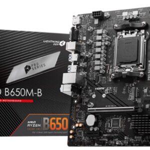 Материнская плата MSI PRO B650M-B, AM5, AMD B650, mATX