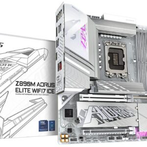 Материнская плата GIGABYTE Z890M AORUS ELITE WIFI7 ICE, LGA1851, Intel Z890, mATX