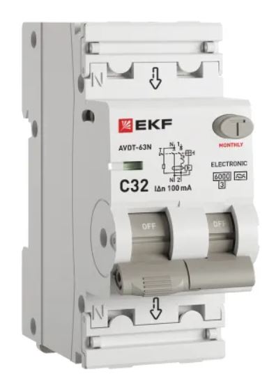Автомат дифференциальный EKF D63N26EA32C100