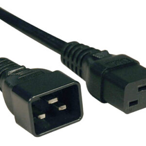 Кабель питания Hyperline PWC-IEC19-IEC20-1.0-BK