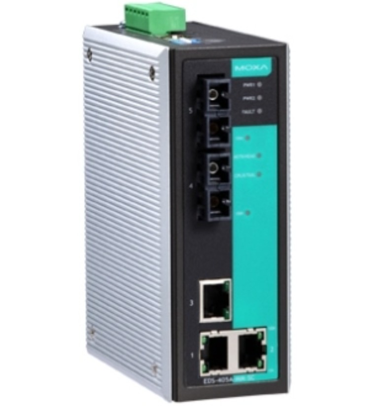 Коммутатор управляемый MOXA EDS-405A-MM-SC