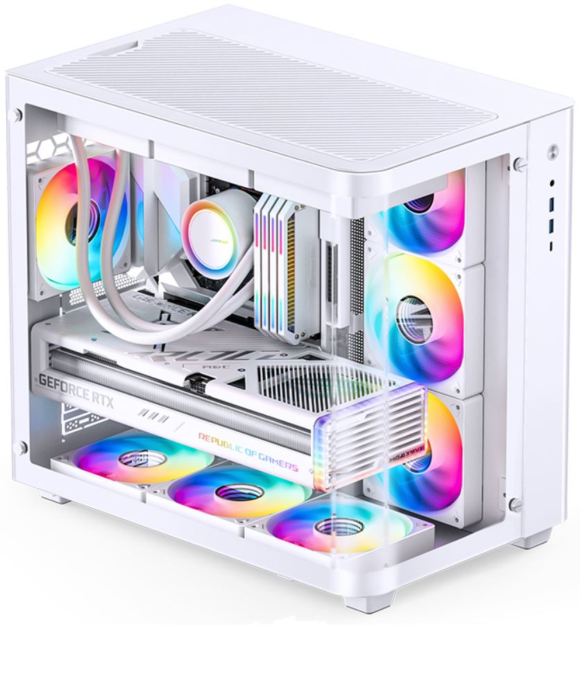 Корпус ATX JONSBO TK-3 White