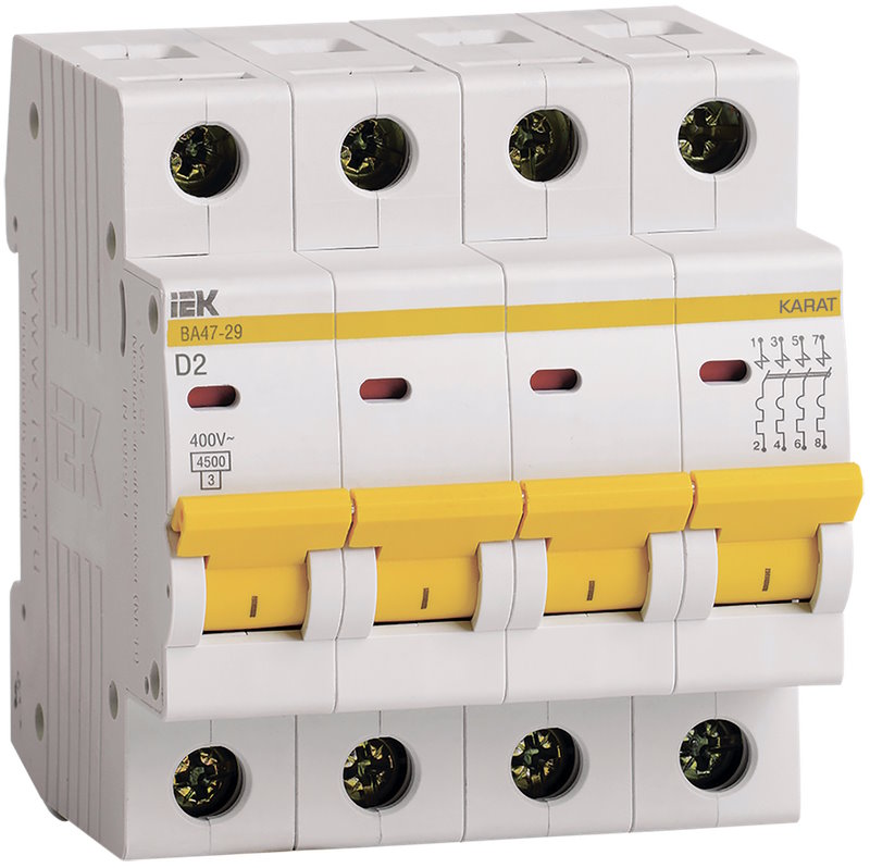 Автоматический выключатель IEK MVA20-4-002-D