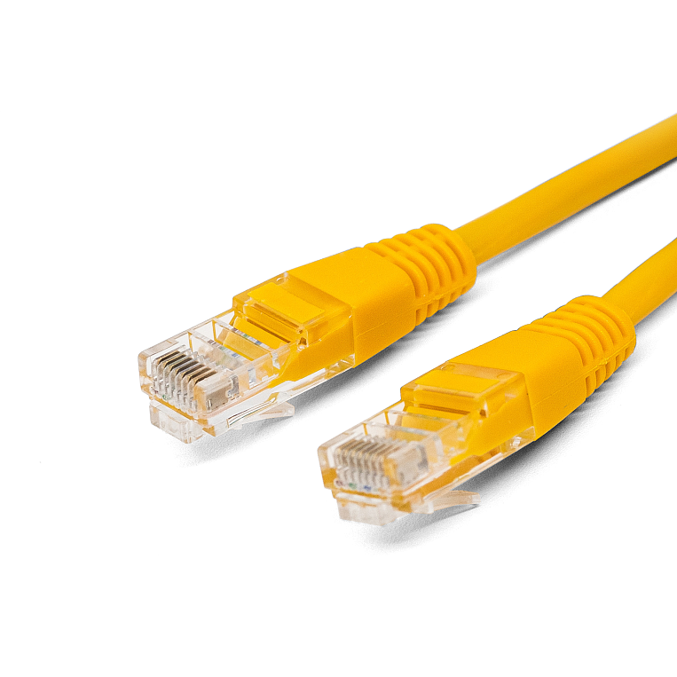 Кабель патч-корд U/UTP 5e кат. 3м Filum FL-U5-C-3M-Y