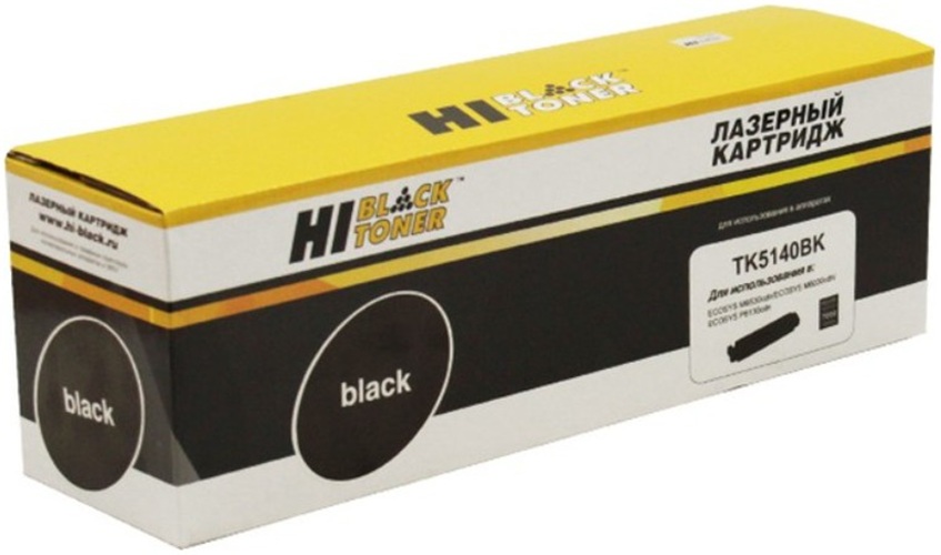Тонер-картридж Hi-Black HB-TK-5140Bk Черный