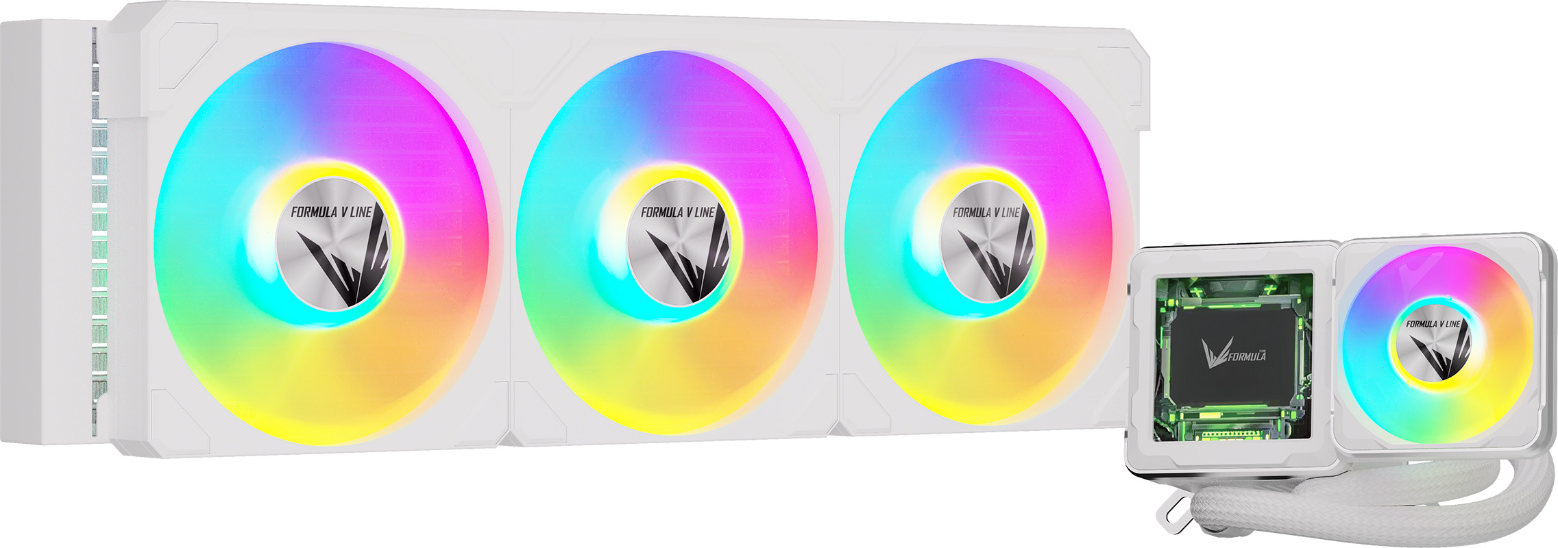Система охлаждения жидкостная Formula V Cryo Wing Digi 360 WH
