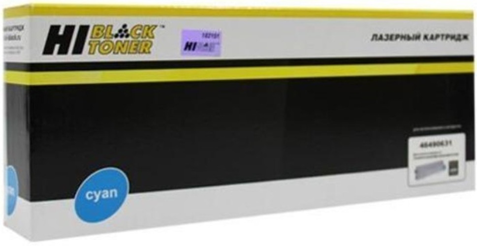 Тонер-картридж Hi-Black HB-46490631 Голубой