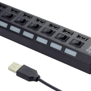 Разветвитель USB 2.0 Gembird UHB-U2P7-02