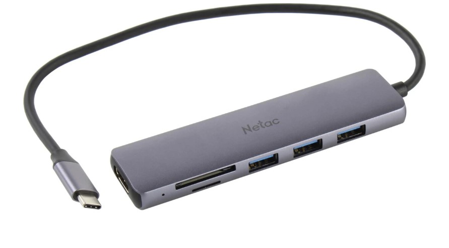Концентратор USB 3.0 Netac WF14GYCN