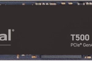 SSD накопитель 2000 ГБ Crucial T500, PCIe 4.0 x4, [CT2000T500SSD8]
