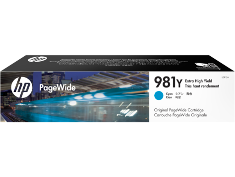Тонер-картридж HP 981Y Голубой