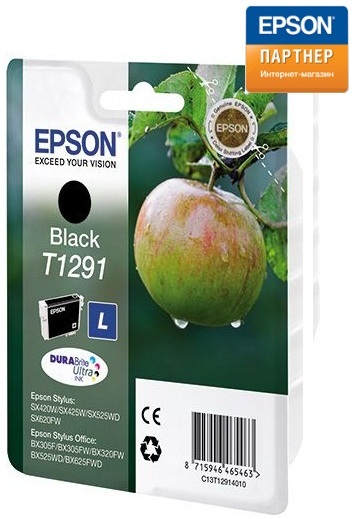 Тонер-картридж Epson C13T12914012 Черный