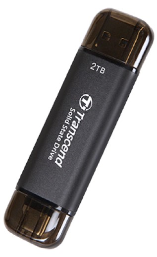 Внешний SSD USB 3.2 Gen 2 Type-C Transcend TS2TESD310C