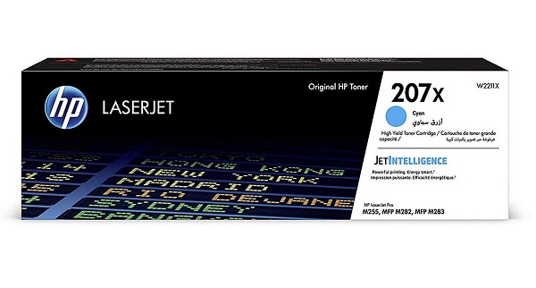Тонер-картридж HP 207X Голубой