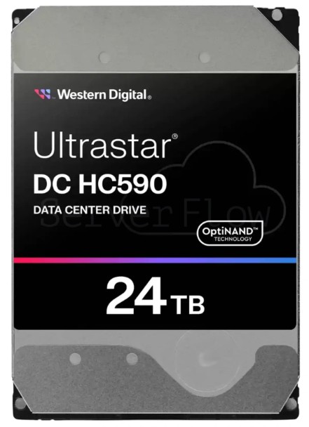 Жесткий диск 24TB SATA 6Gb/s Western Digital Ultrastar DC HC590