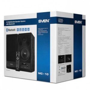 Компьютерная акустика 2.0 Sven MC-10, Черный, [SV-014018]