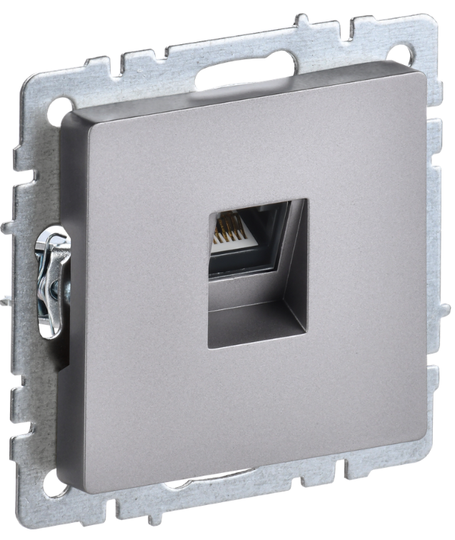 Розетка компьютерная IEK BR-K10-2-K46