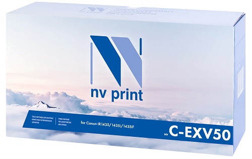 Тонер-картридж NVP NV-CEXV50 Черный