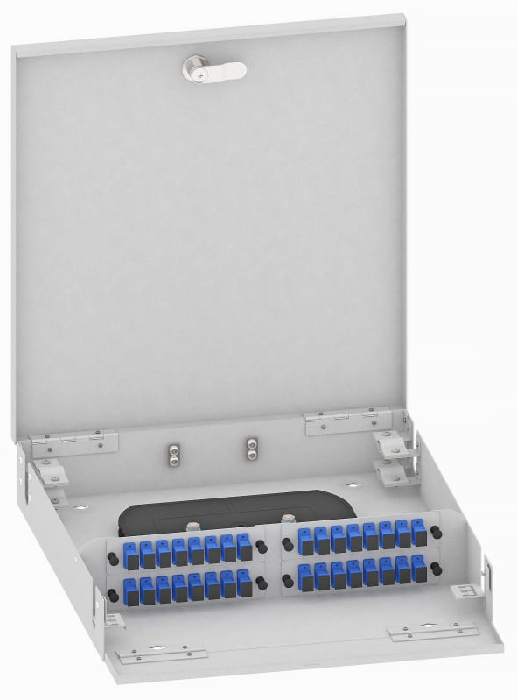 Кросс оптический настенный TopLAN КРН-Top-32SC/U-OS2-GY