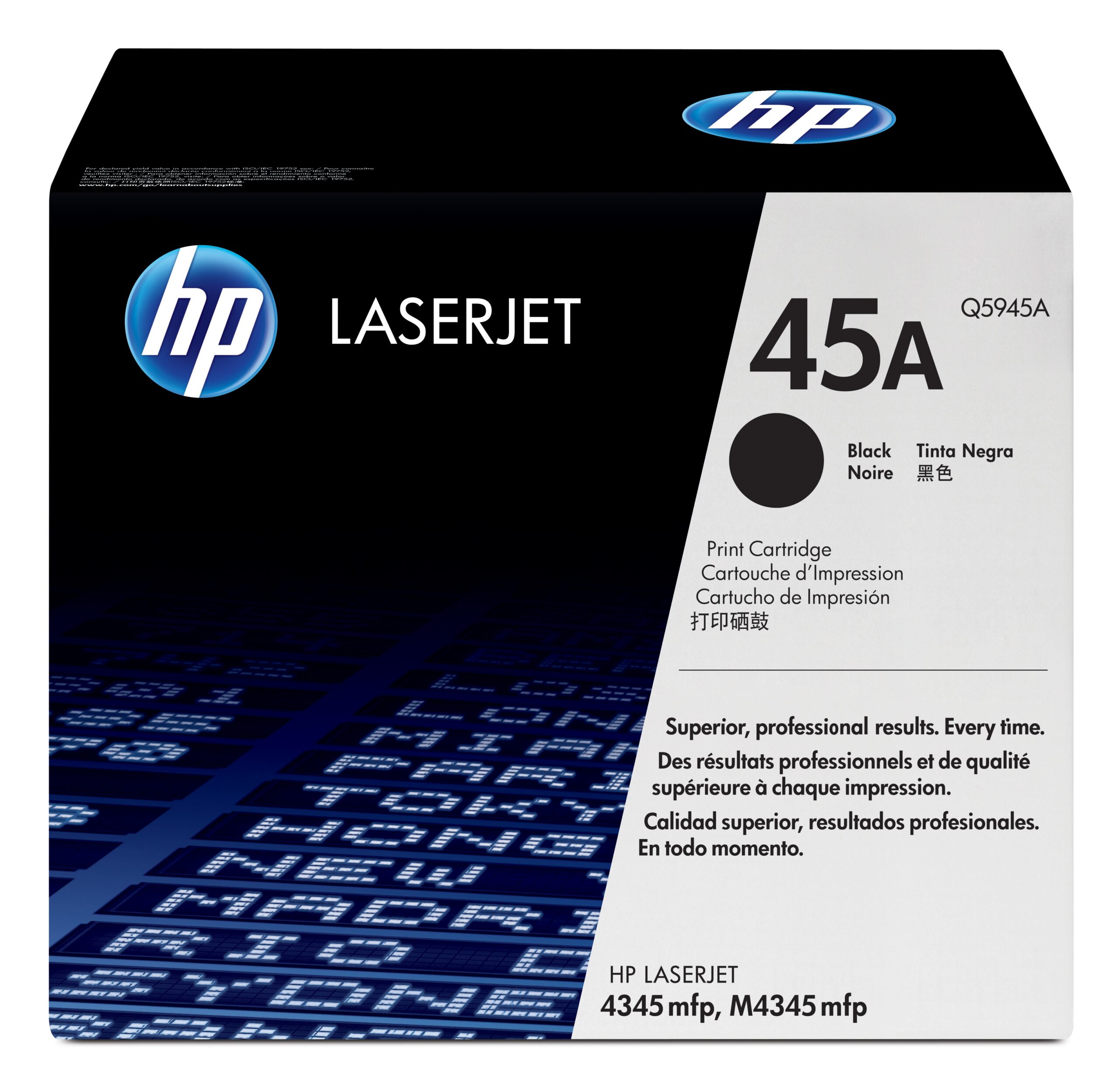 Тонер-картридж HP 45A Черный