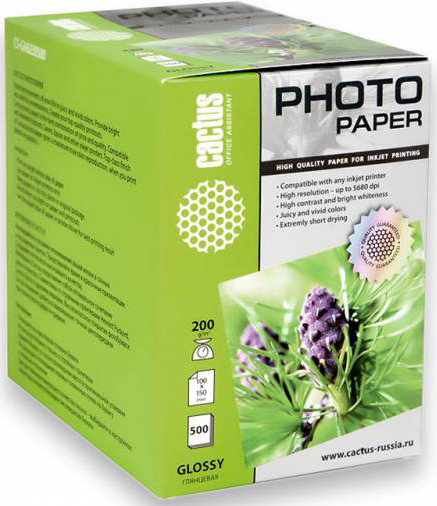 Фотобумага Cactus CS-GA6200500