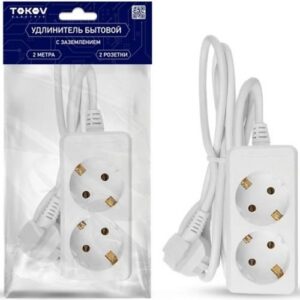 Удлинитель TOKOV ELECTRIC TKE-C01-BU2-1.5-075-Z