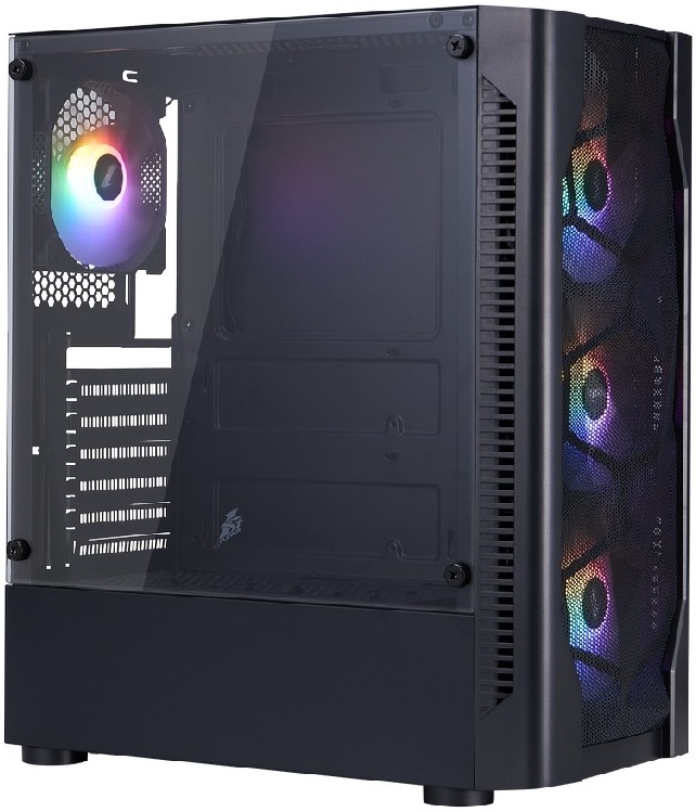 Корпус ATX 1STPLAYER DK D4 Black
