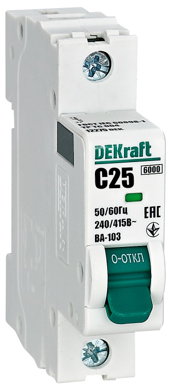 Автоматический выключатель DEKraft 12275DEK