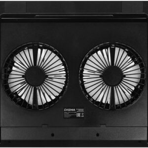 Подставка для ноутбука Digma D-NCP170-2X110RGB
