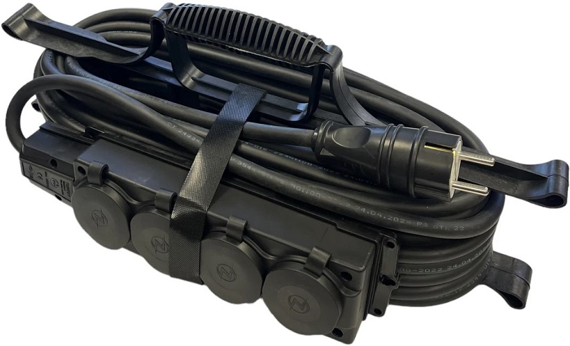 Удлинитель силовой iTOK i-CONNECT-COLOR-SUR-PVS-315-4-54-10-BLACK