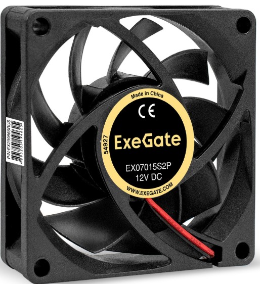 Вентилятор для корпуса Exegate 12В DC EX07015S2P