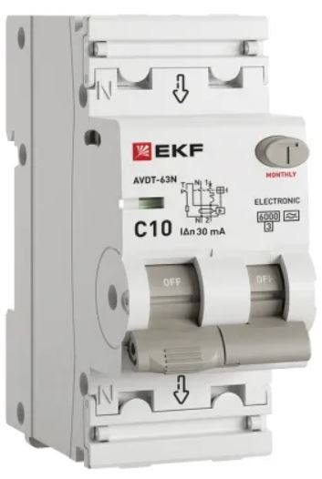 Автомат дифференциальный EKF D63N26EA10C30
