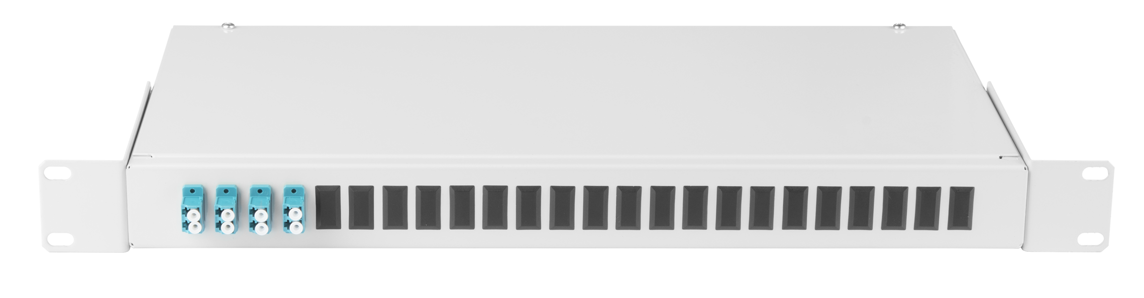 Кросс оптический стоечный NikoMax NMF-RP08LCUS2-WS-ES-1U-GY