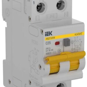 Автоматический выключатель дифф. тока (АВДТ) IEK KA-VD14-1-025-C-030-AC