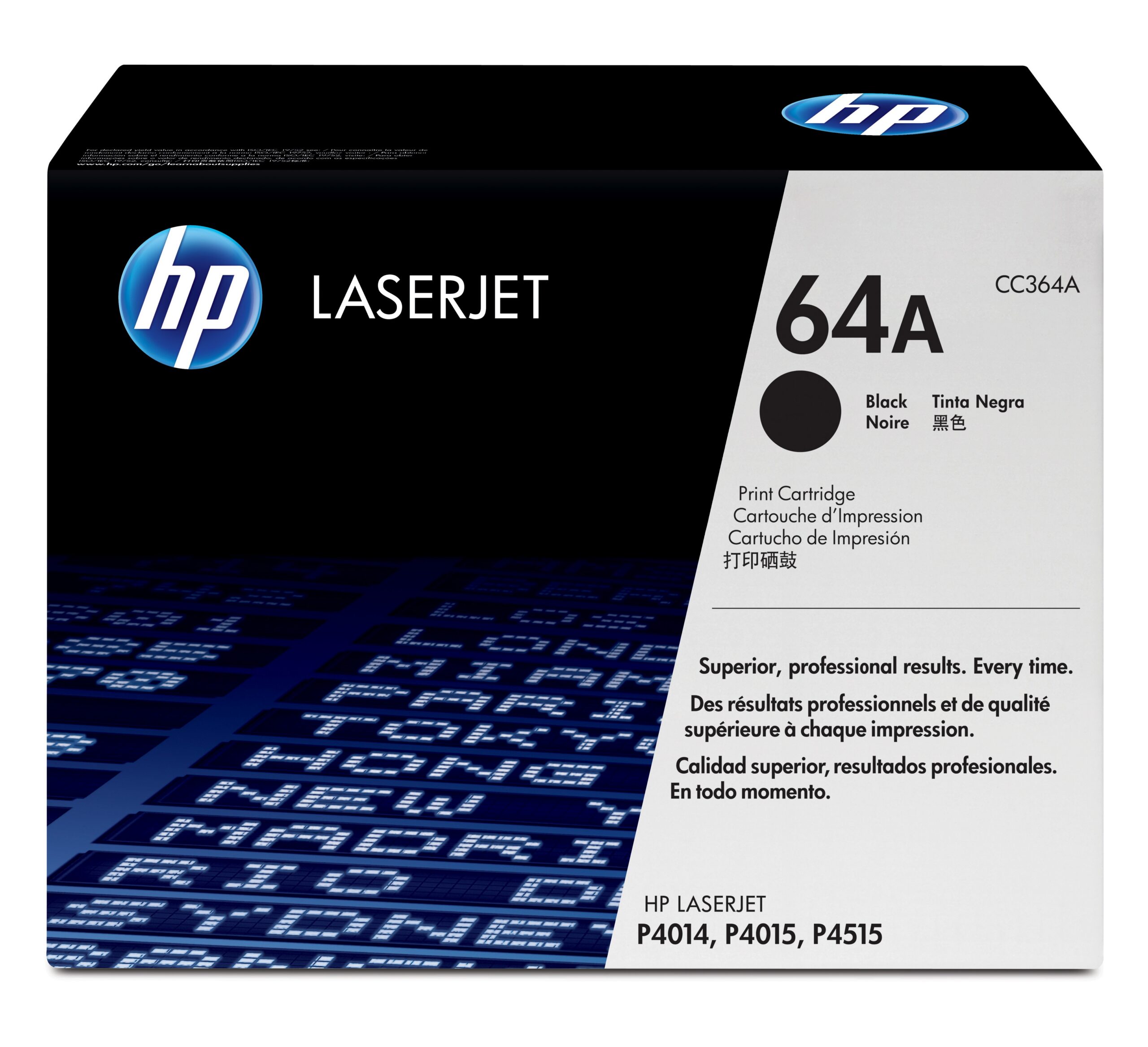 Тонер-картридж HP 64A Черный