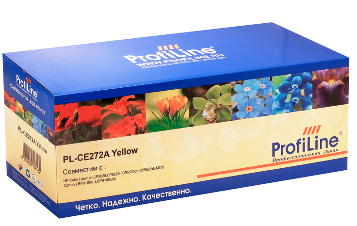 Тонер-картридж ProfiLine PL-CE272A Желтый