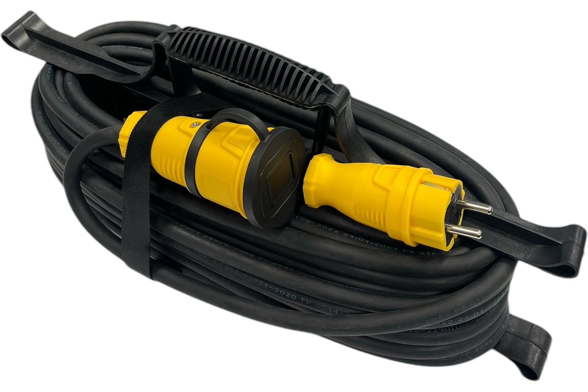 Удлинитель силовой iTOK i-CONNECT-COLOR-SUR-PVS-215-1-44-10-YELLOW