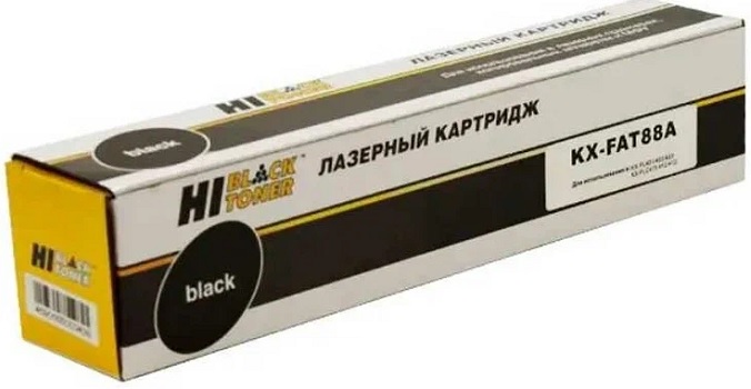 Тонер-картридж Hi-Black HB-KX-FAT88A Черный