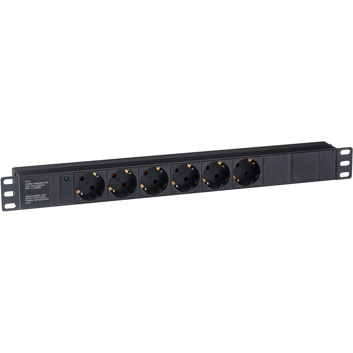 Блок розеток Exegate ServerPro PDU-19H601 Al-6S-C14