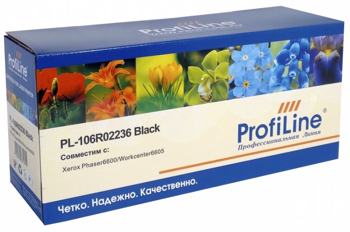 Тонер-картридж ProfiLine PL_106R02236_BK Черный