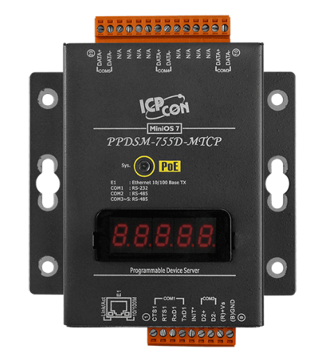 Преобразователь ICP DAS PPDSM-755D-MTCP CR