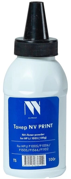 Тонер-картридж NVP NV-HPLJP1005(100G) Черный