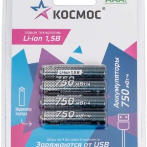 Аккумулятор Космос KOCR03Li750mWh4BL