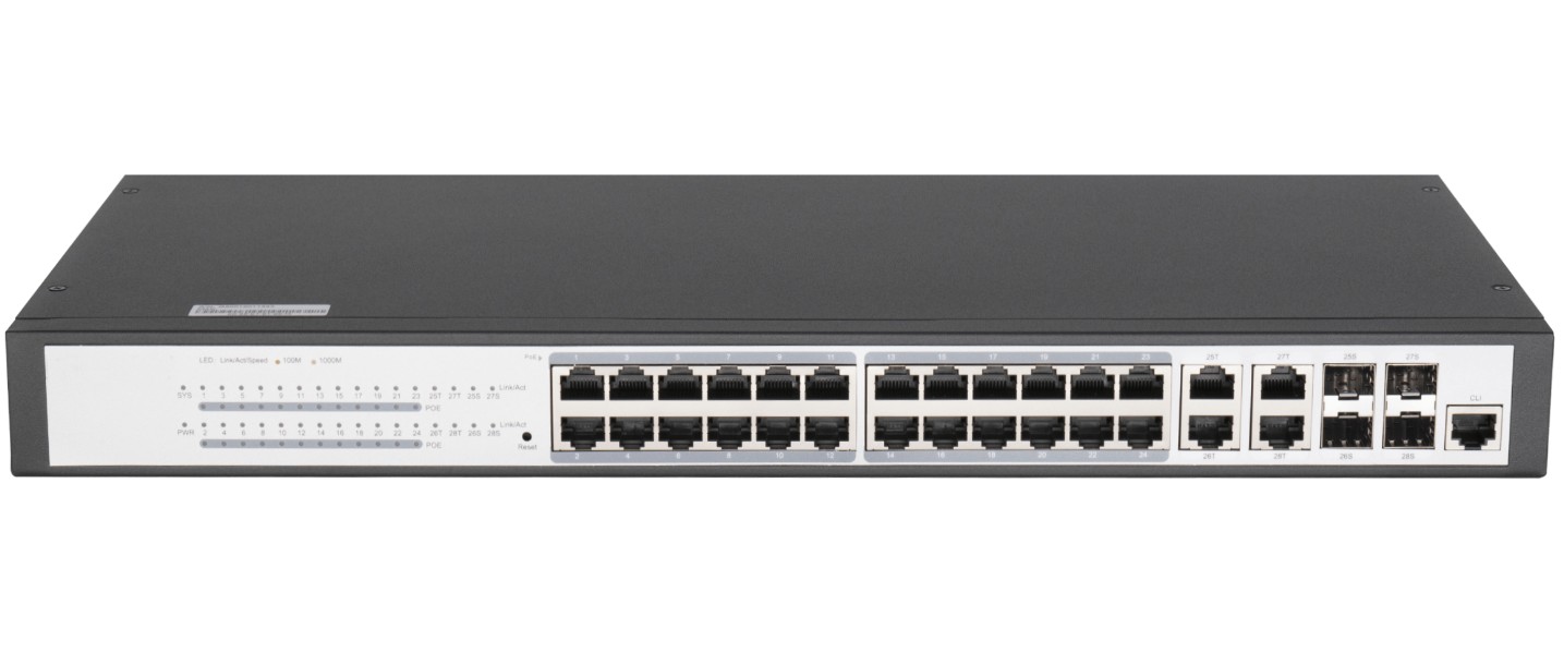 Коммутатор PoE NikoMax GL-SW-G204-24P