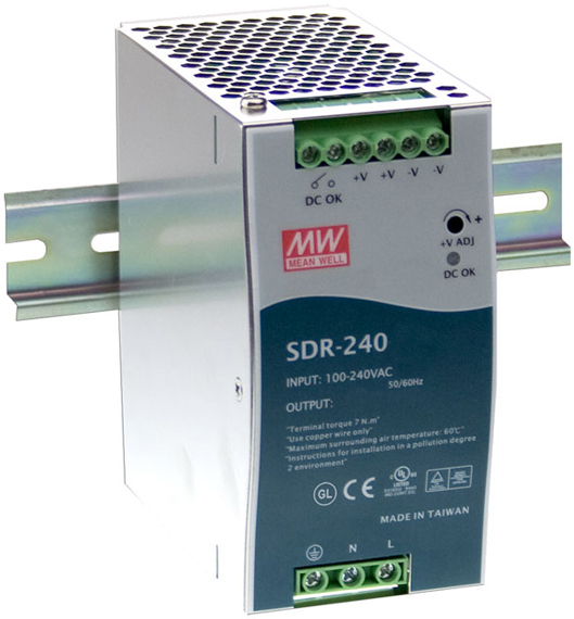 Преобразователь AC-DC сетевой Mean Well SDR-240-48