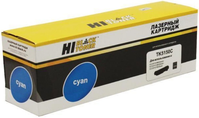 Тонер-картридж Hi-Black HB-TK-5150C Голубой