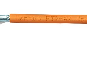 Кабель витая пара F/UTP 5e кат. 4 пары Cabeus FTP-4P-Cat.5e-SOLID-LSZH