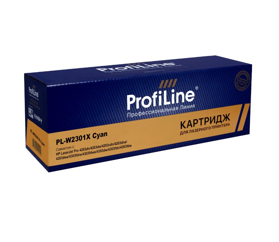 Тонер-картридж ProfiLine PL-W2301X Голубой
