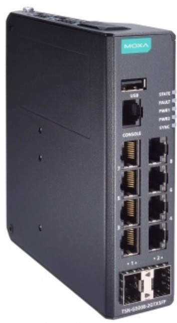 Коммутатор управляемый MOXA TSN-G5008-2GTXSFP