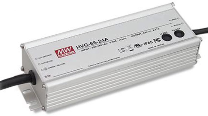 Драйвер светодиодный Mean Well HVG-65-24A